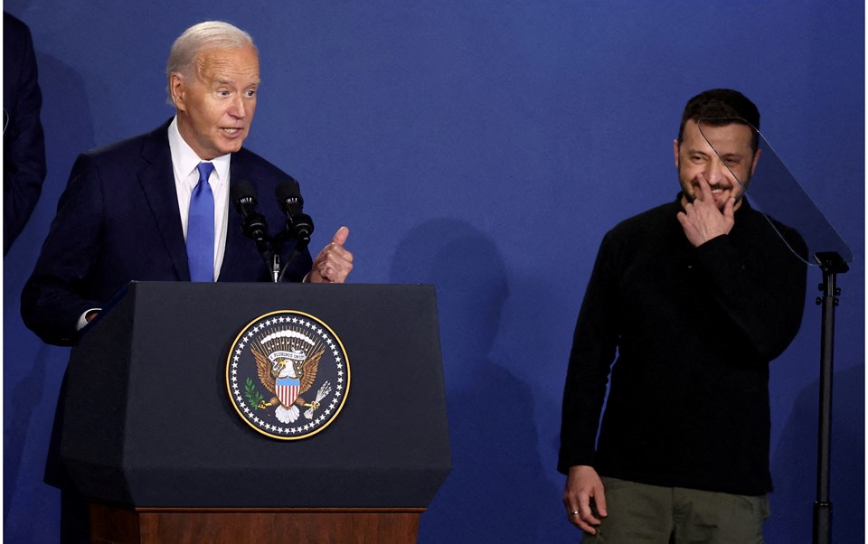 ABD Başkanı Joe Biden’dan NATO Zirvesi’nde yeni gaf: Zelenski yerine Putin'i anons etti - 1