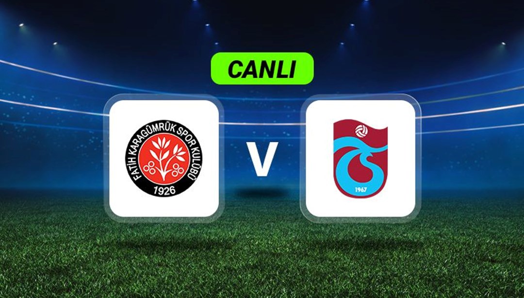 Canlı Anlatım: Karagümrük-Trabzonspor