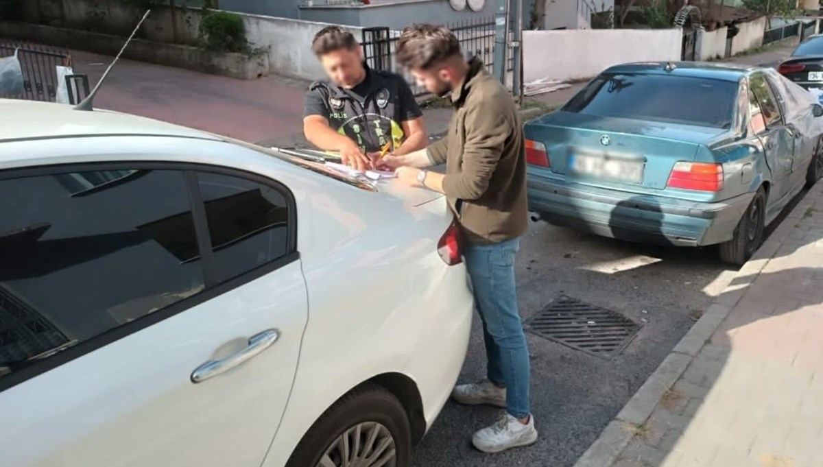 Aracıyla drift atan sürücüye 20 bin 342 TL ceza Aracıyla drift atan sürücüye 20 bin 342 TL ceza