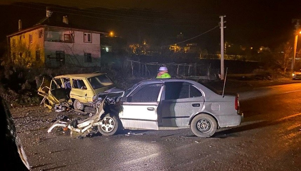 Tosya'da trafik kazası: 2 yaralı