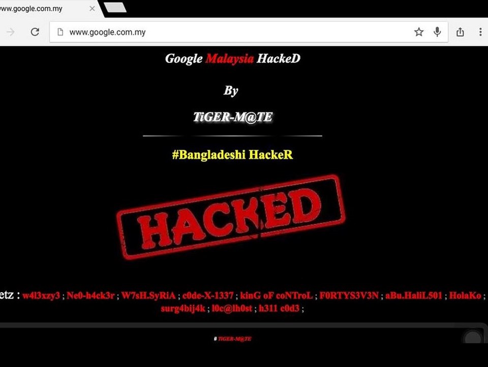 Google'a siber saldırı! - 1