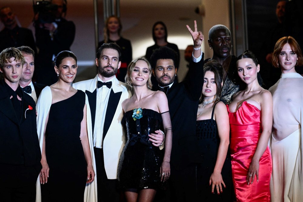 "The Idol" dizisi Cannes Film Festivali'nde 5 dakika boyunca alkışlandı