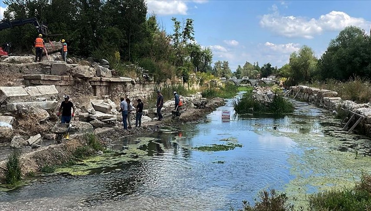 Aizanoi'deki 2 bin yıllık baraj kalıntıları turizme kazandırılacak