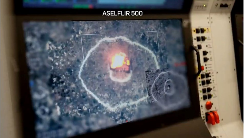 TCG Anadolu'dan havalanan Bayraktar TB3’ten hedefe tam isabet