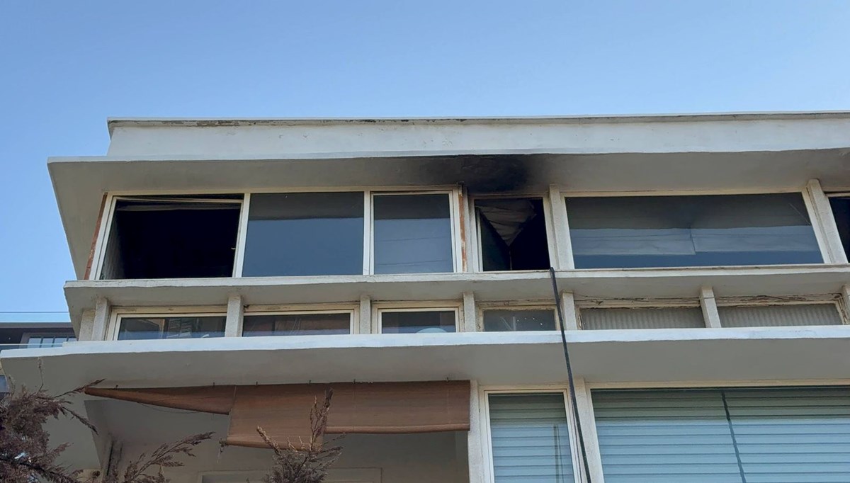 Bağdat Caddesi'nde korkutan yangın