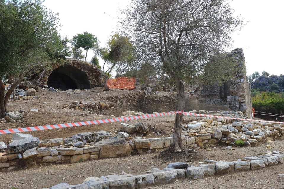 Kaunos Antik Kenti'nde Osmanlı dönemi türbe kalıntılarına rastlandı - 2