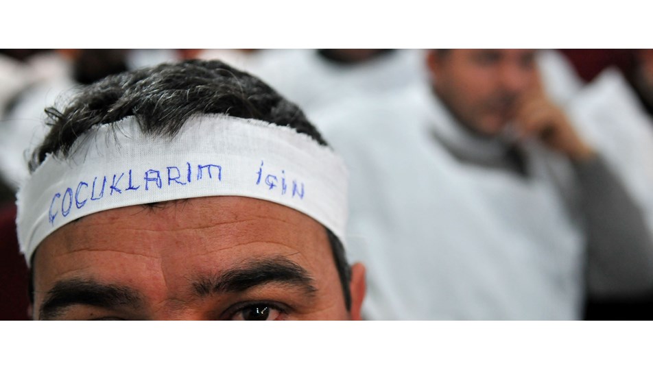 TEKEL eyleminde ambulans sesleri