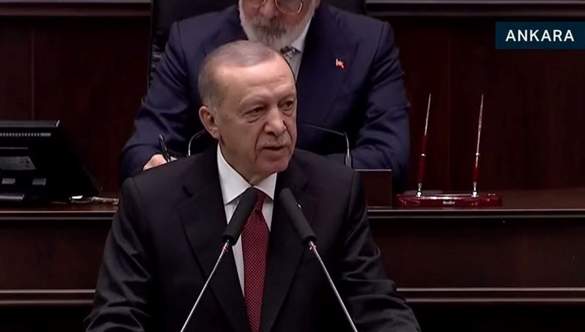 Cumhurbaşkanı Erdoğan'dan AK Parti Grup Toplantısı'nda Cumhurbaşkanı Erdoğan'dan AK Parti Grup Toplantısı'nda
