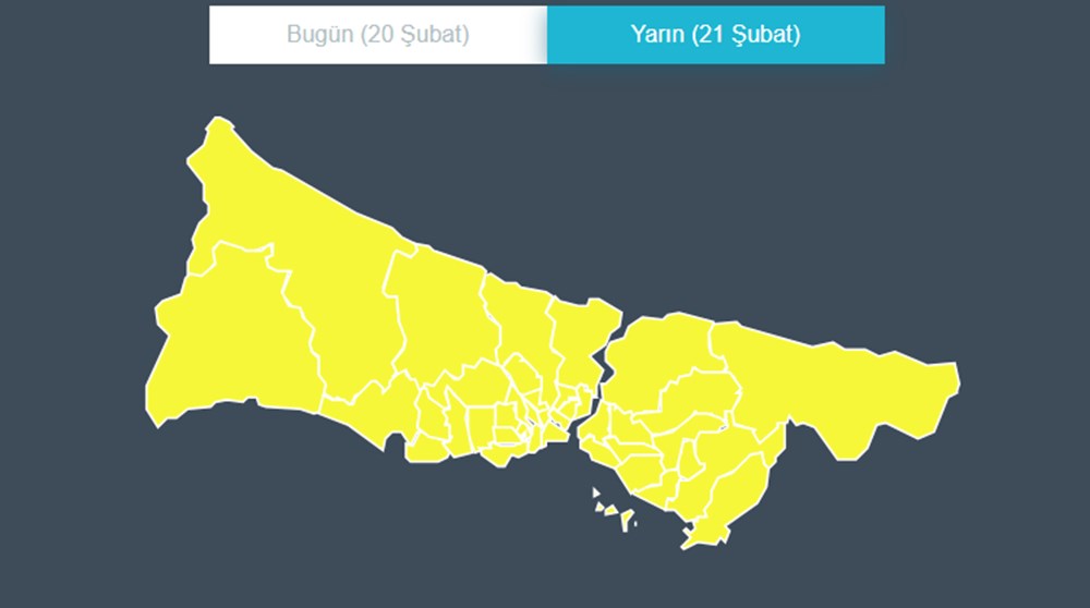 İstanbul'da beklenen kar fırtınası başladı: Üç gün boyunca sürecek - 6
