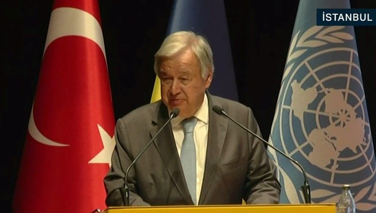 BM Genel Sekreteri Guterres İstanbul'da