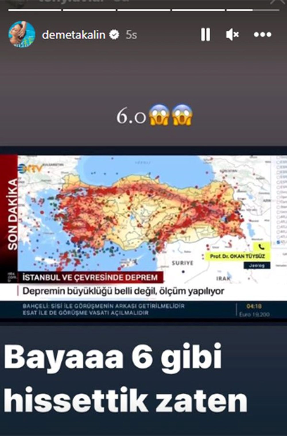 Ünlü isimlerden Düzce depremi sonrası paylaşımlar - 8