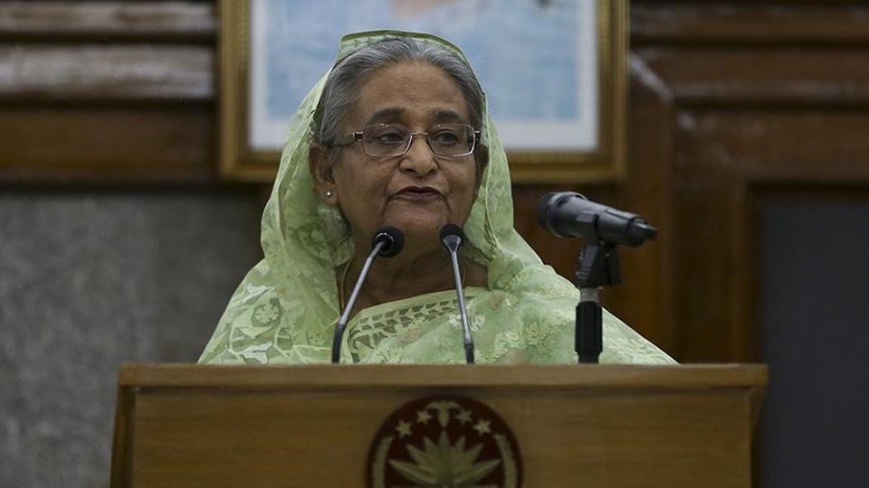 Bangladeş Başbakanı Şeyh Hasina

