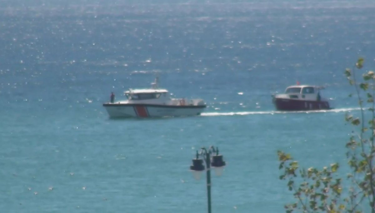 Silivri açıklarında tekne arızası