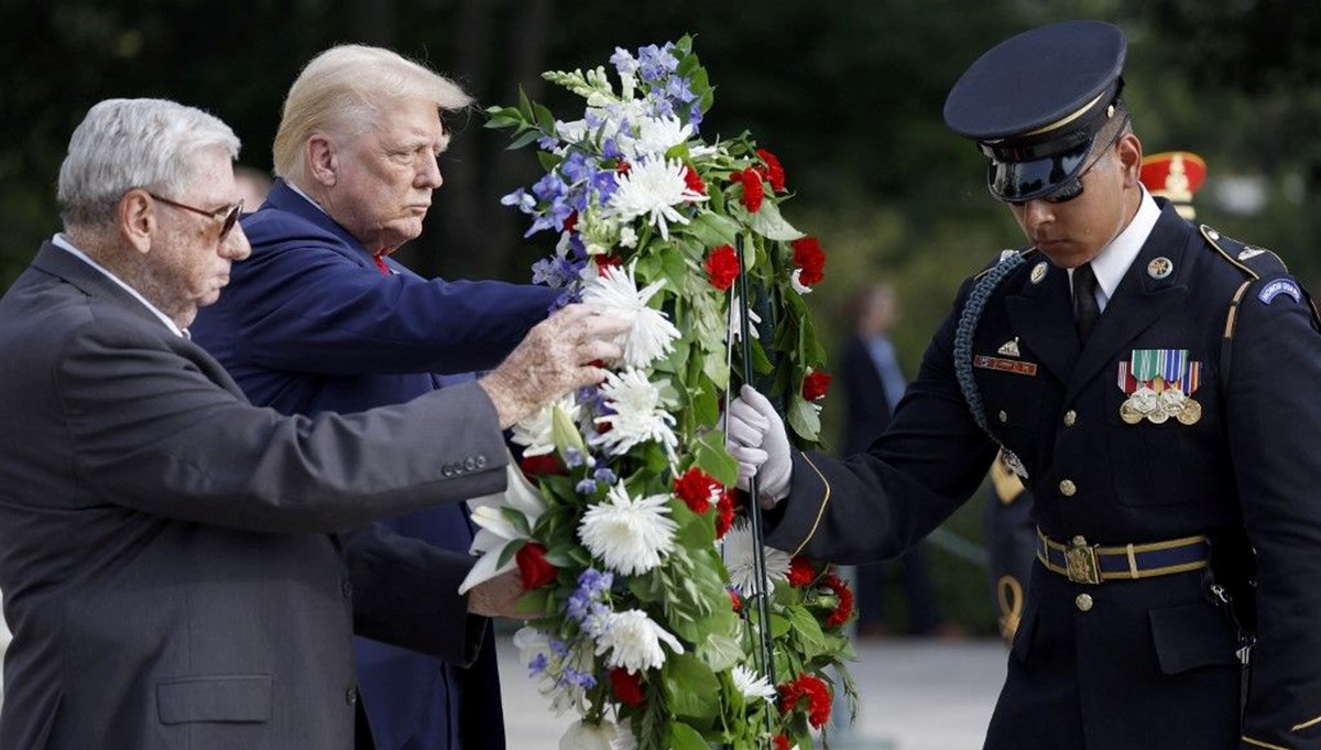 ABD'de yeni skandal! Trump'tan askeri mezarlıkta seçim kampanyası