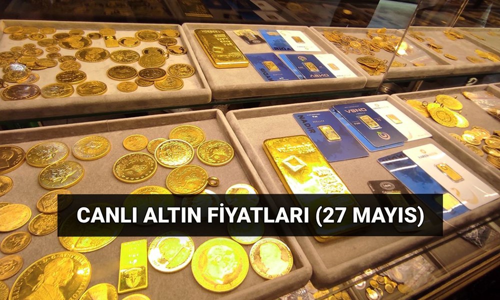 Düşüyor! Bugün altın ne kadar? 27 Mayıs son dakika canlı altın fiyatları - 1