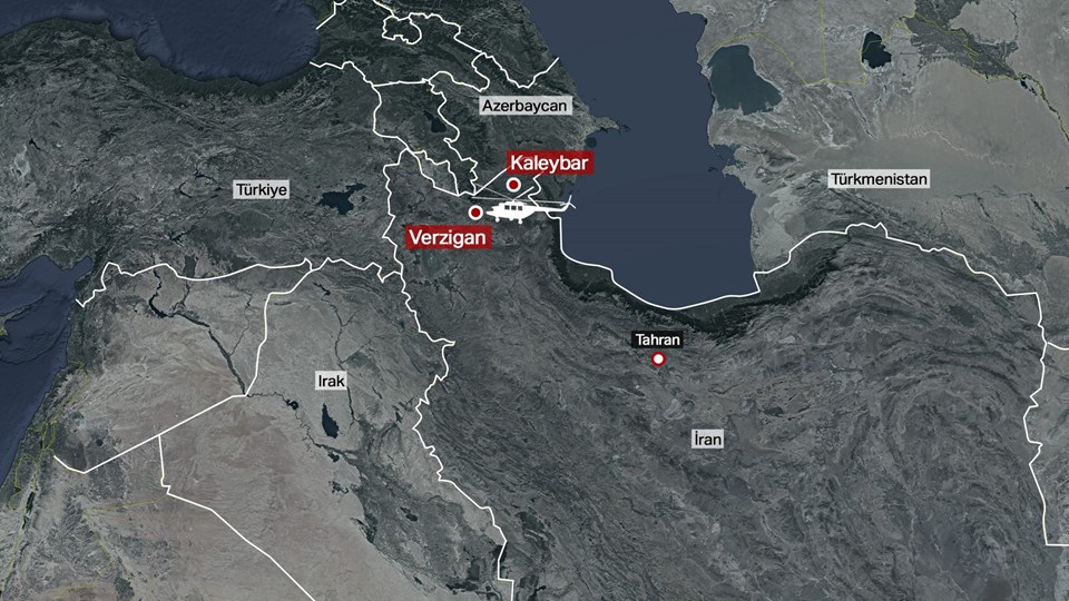 İran Cumhurbaşkanı Reisi'yi taşıyan helikopter kaza yaptı - 1