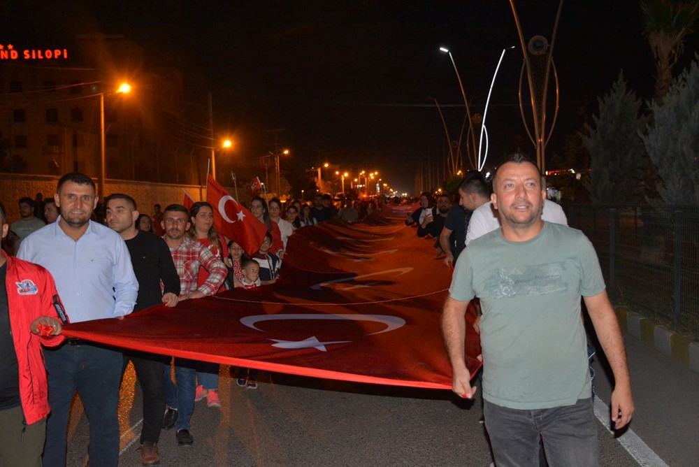 Cumhuriyet'in 100. yılı fener alayı yürüyüşleriyle kutlandı - 11
