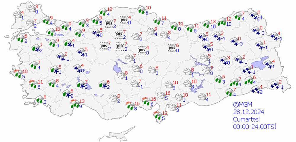 Meteorolojiden 9 il için sarı kod: AKOM’dan İstanbul’a hafta sonu uyarısı - 12