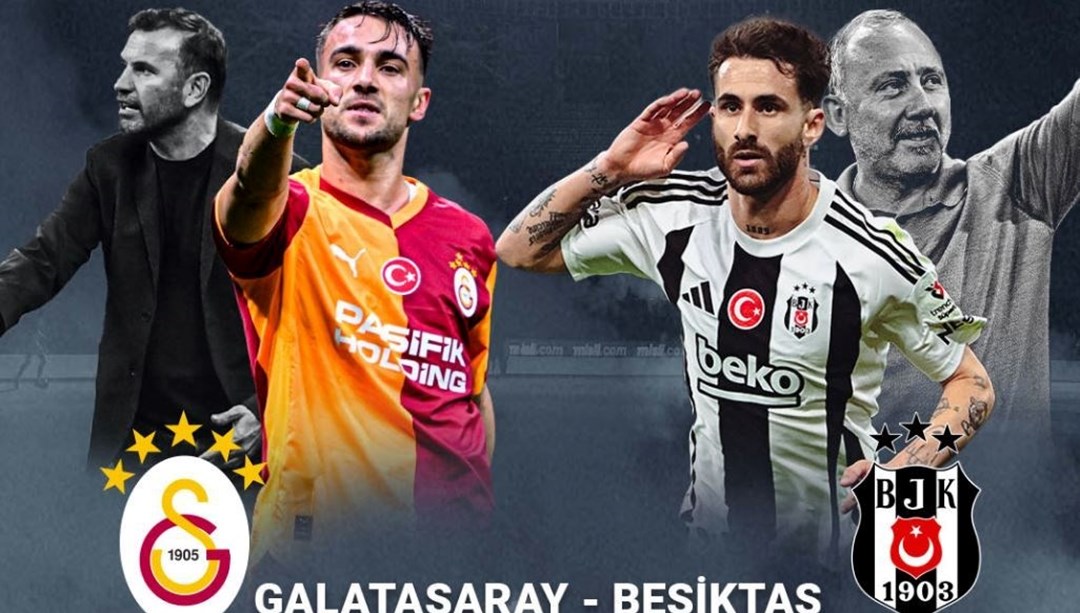Dev derbi öncesi Osimhen ve Abraham bilmecesi: Galatasaray - Beşiktaş muhtemel 11’ler