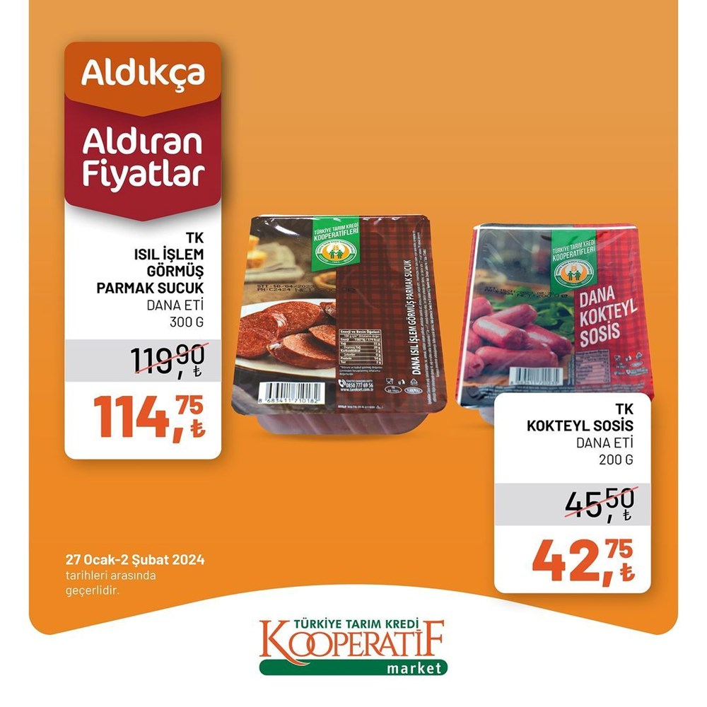 Tarım Kredi Kooperatif Market'te şubat ayına özel yeni indirimli ürünler listesi (29 Ocak-2 Şubat 2024 Tarım Kredi Market indirimleri) - 5