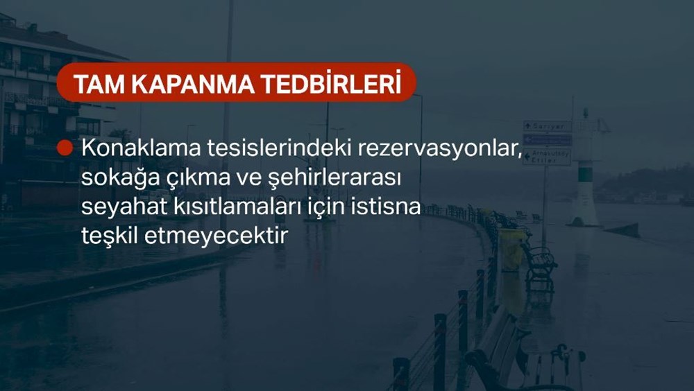 İçişleri Bakanlığı genelge yayımladı: Tam kapanma nasıl olacak? - 9