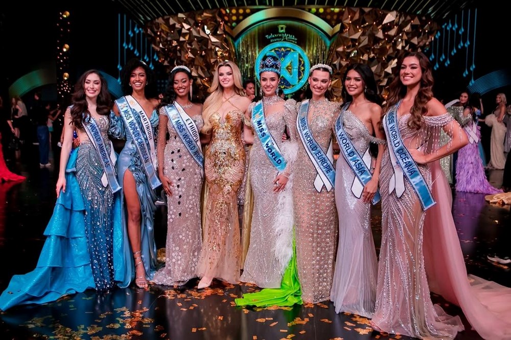 Miss World 2025 Güzellik Yarışmasında Tacın Sahibi Tayland Oldu! Miss World 2025