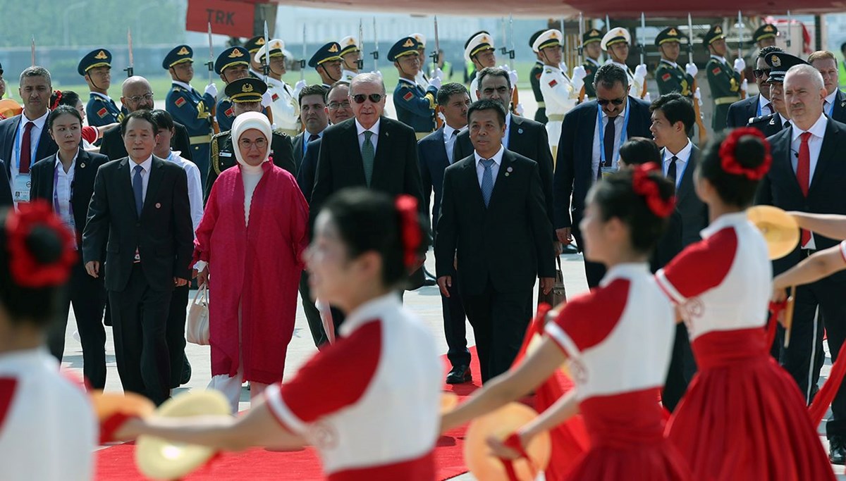 Cumhurbaşkanı Erdoğan Çin'de