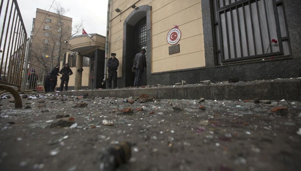 Türkiye'nin Moskova Büyükelçiliği'ne saldırı - 1