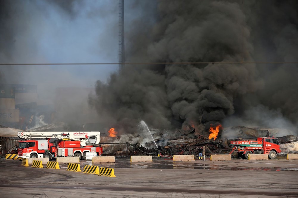 İskenderun Limanı'nda soğutma çalışması devam ediyor - 13