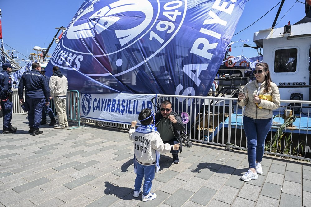 Boğaz'da "Sarıyer donanması": Şampiyonluk coşkuyla kutlandı 72