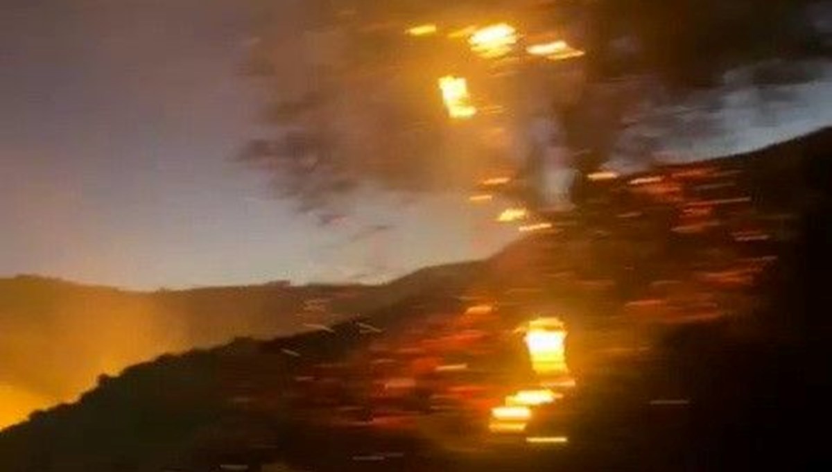 Adıyaman'da anız yangını