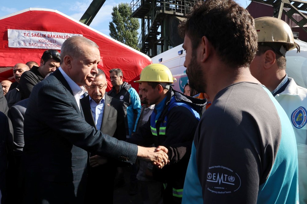 Cumhurbaşkanı Erdoğan maden faciasının yaşandığı Bartın'da - 7