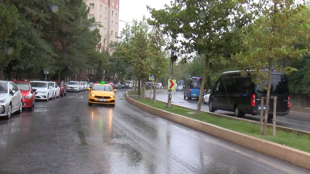 İstanbul'da beklenen yağmur başladı - 10
