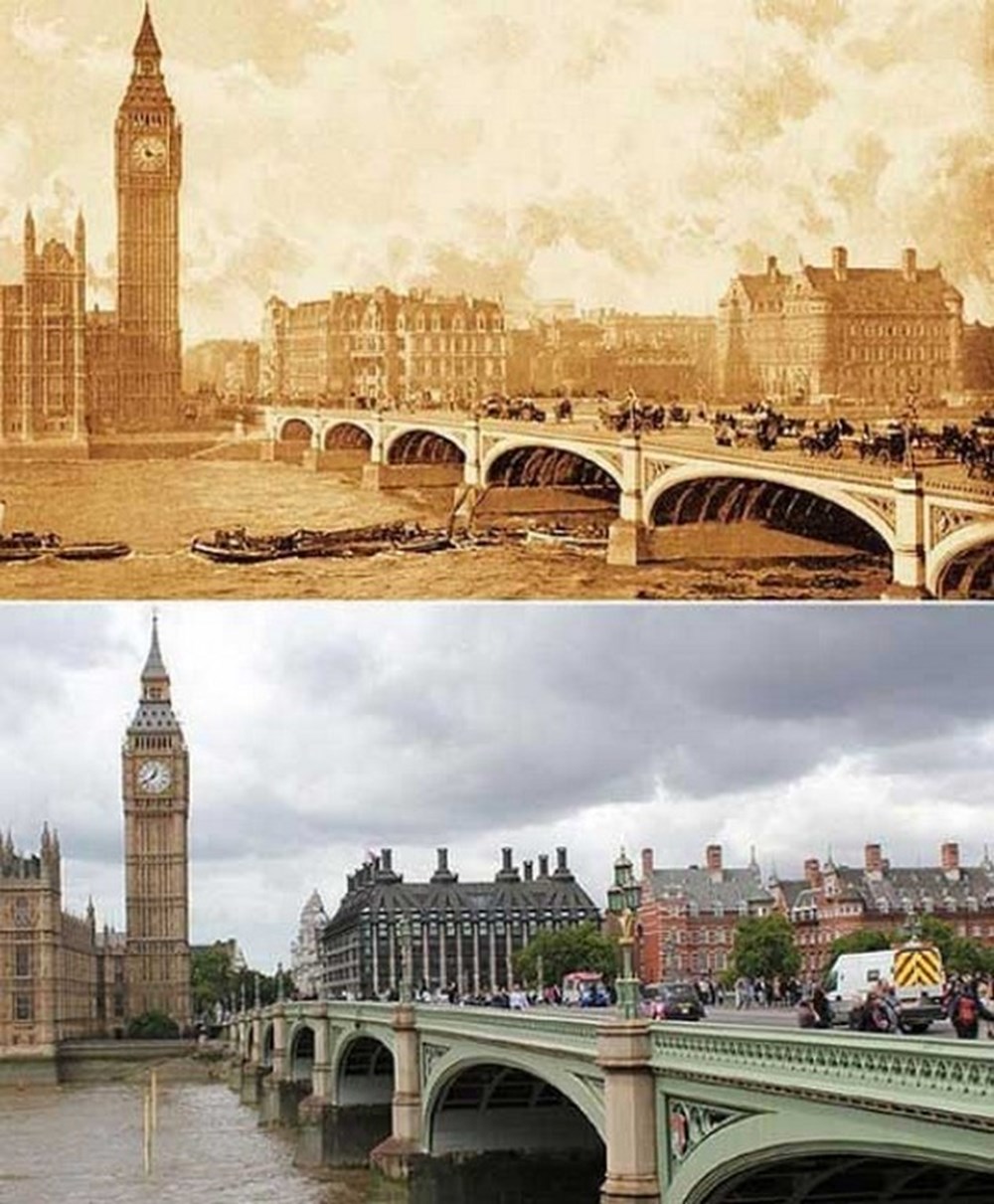 3 города в разные века. Лондон 1897 год. Лондон город Темза 19 век. Лондон 100 лет назад. Лондон тогда и сейчас.