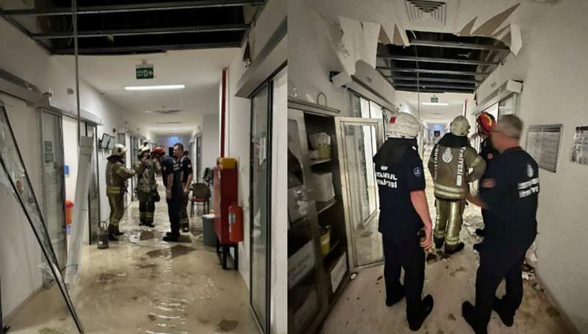 Bakırköy'de çöken hastane tavanı ile ilgili soruşturma başlatıldı Bakırköy'de çöken hastane tavanı ile ilgili soruşturma başlatıldı