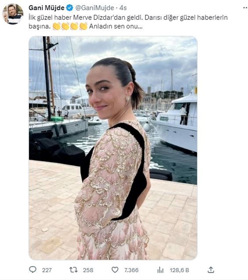 Cannes'dan ödülle dönen Merve Dizdar'a tebrik mesajları yağdı - 14