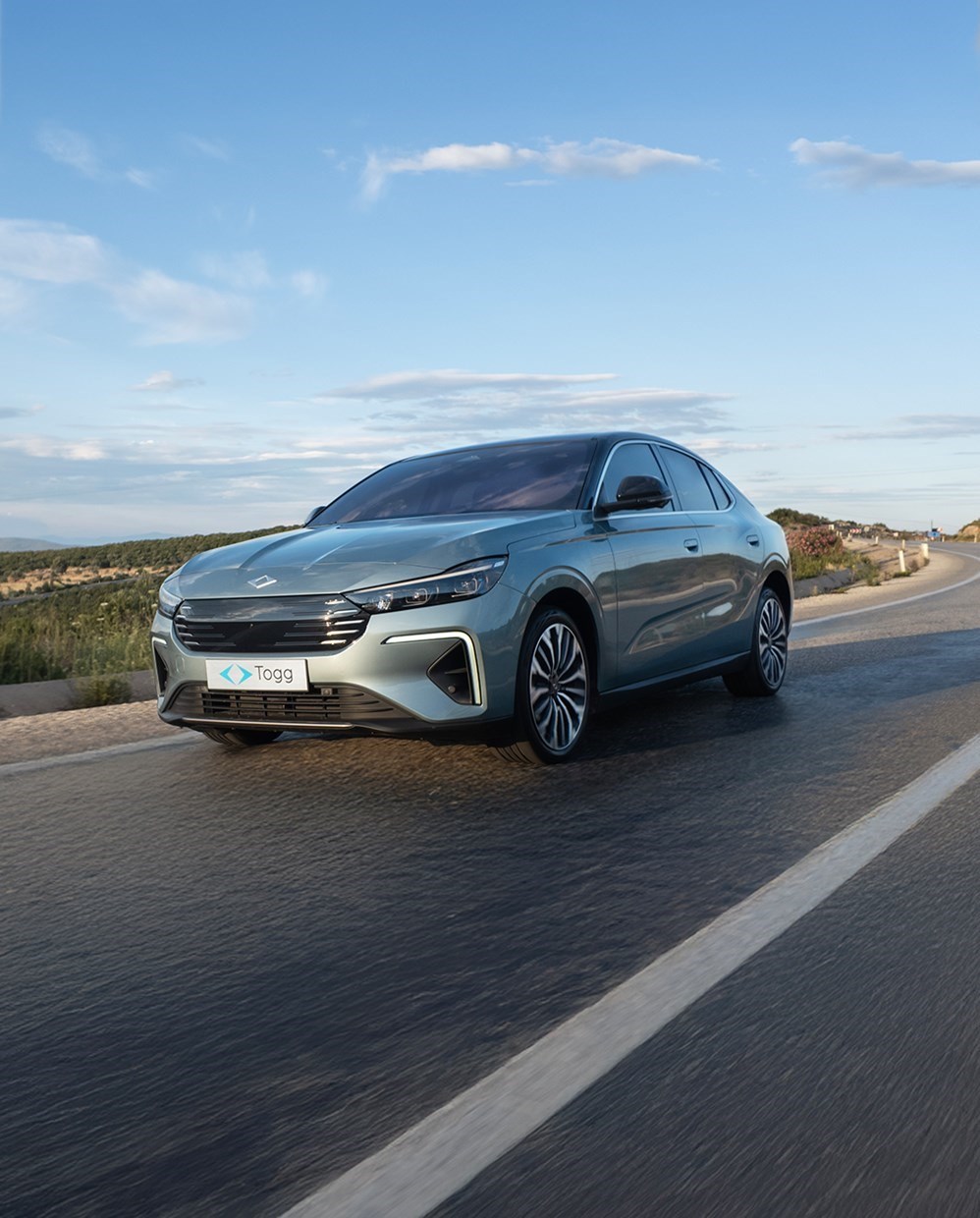 V1E Standart Menzil (RWD), V1 Uzun Menzil (RWD), V2 Uzun Menzil (RWD) ve V2 AWD (çift motorlu, dört çeker) seçenekleri var.