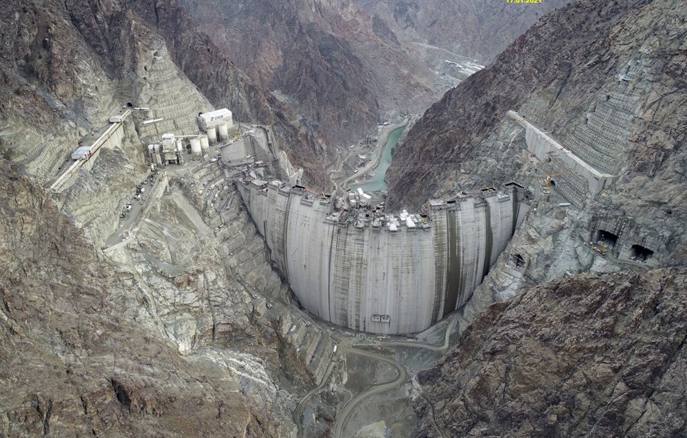 Yusufeli Barajı'nda dökülen 4 milyon metreküp betonla rekor kırıldı - 6