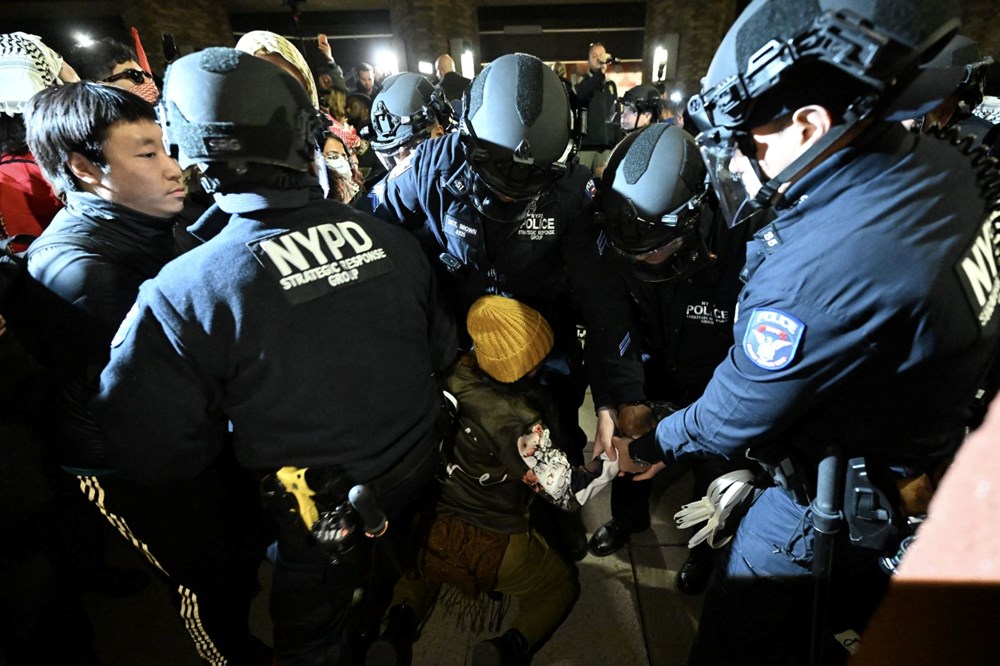 ABD üniversitelerinde Gazze protestosu: Dersler iptal edildi, yüzlerce kişi gözaltına alındı - 11