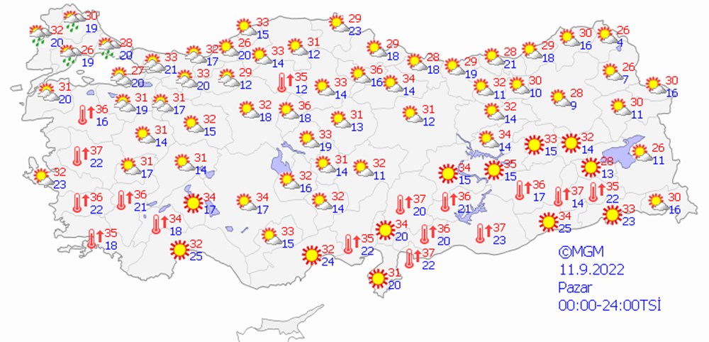 Meteoroloji uyardı: Şiddetli ve ani yağışlar geri dönüyor (Bugün hava nasıl olacak?) - 4