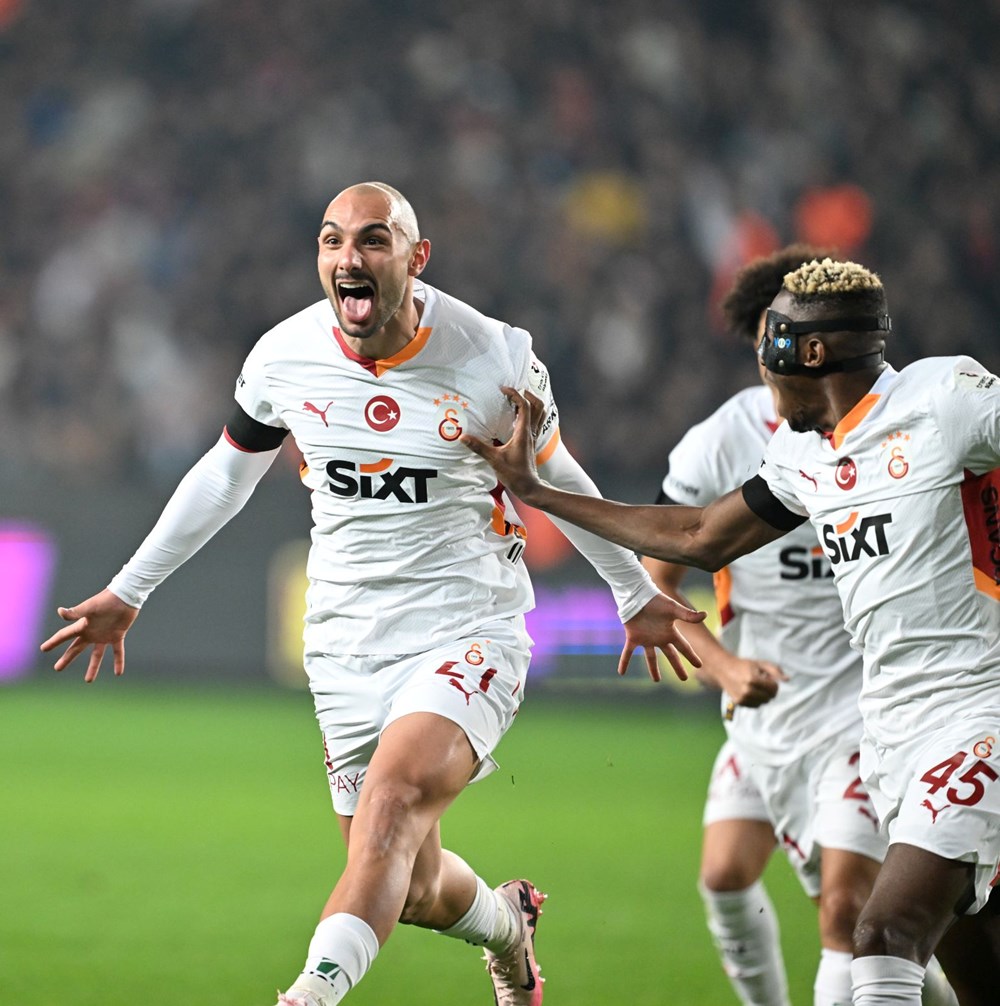Ahmed Kutucu'nun siftah yaptığı Galatasaray'da Gaziantep deplasmanında 3 puan - 7