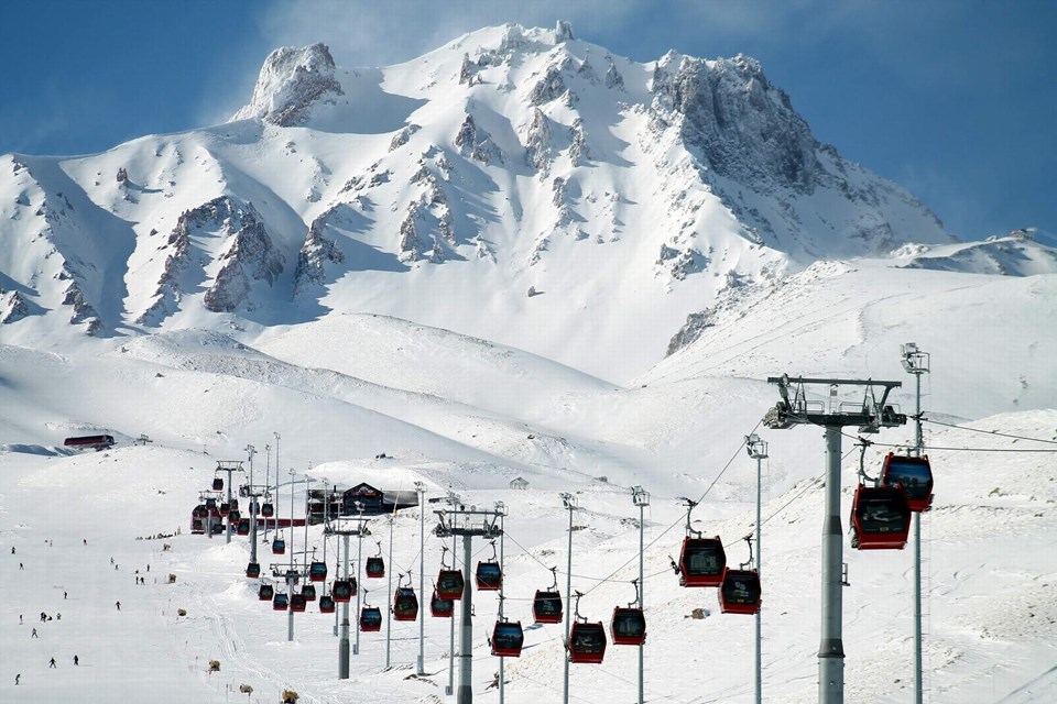 Erciyes'te Mayıs'a kadar kayak var - 1