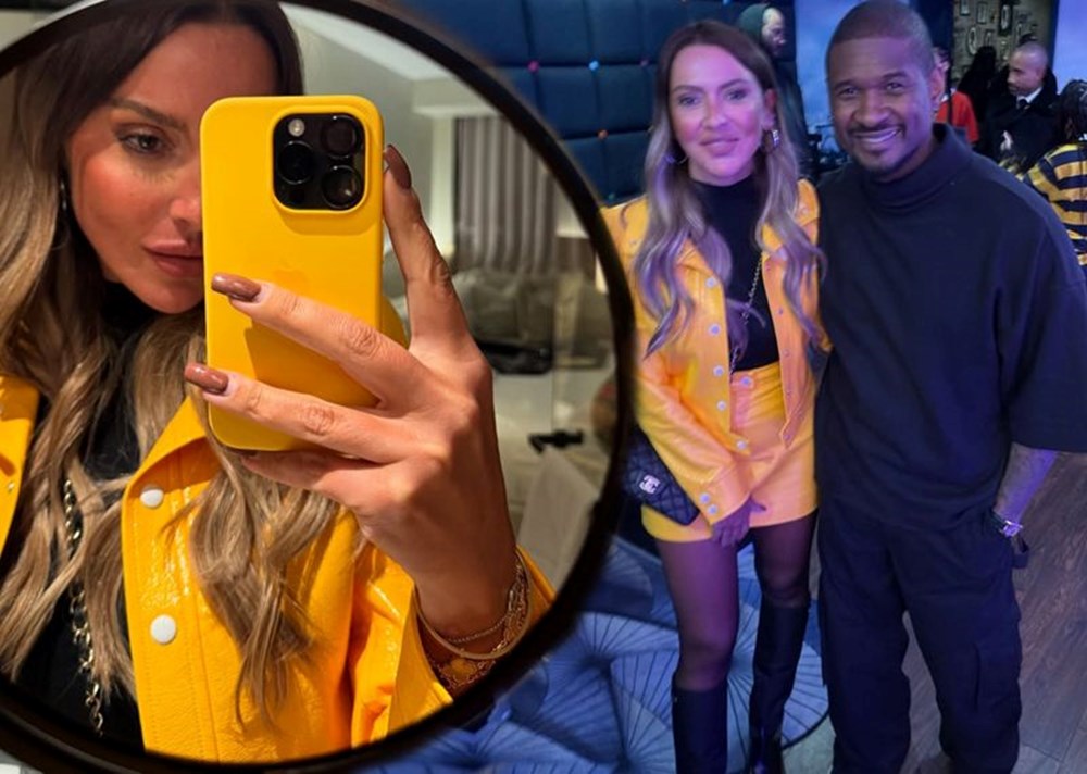 Hadise dünyaca ünlü şarkıcı Usher ile bir arada: Yaşayan efsane - 1