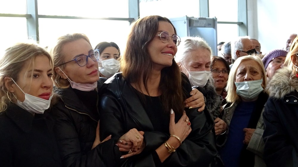 Özge Ulusoy'un babası için Ankara'da cenaze töreni - 4