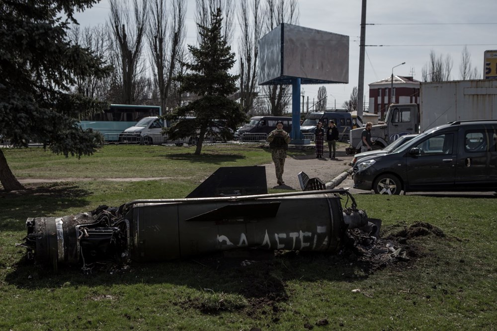 Rusya Ukrayna'da Kramatorsk tren garını vurdu: Olay yerinden fotoğraflar - 22