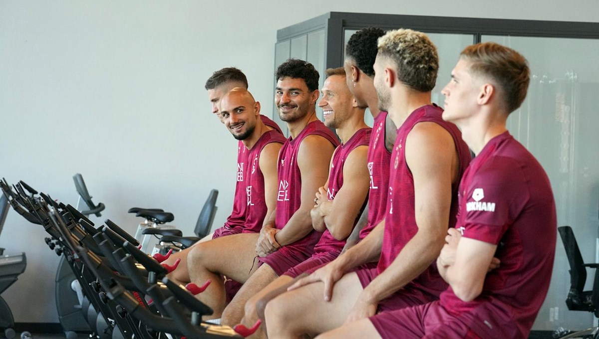 Galatasaray salonda çalıştı