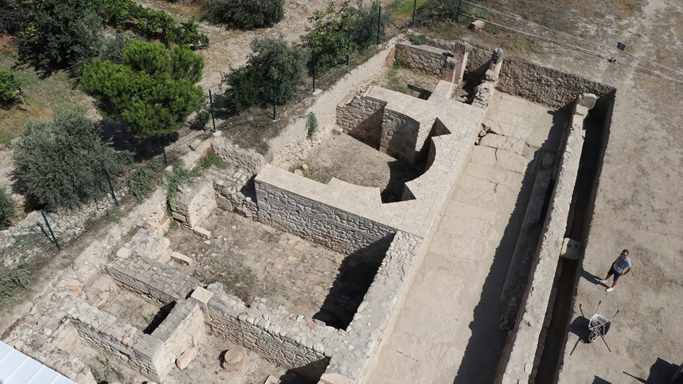 2 bin yıllık 'mozaikli villa' bulundu - 1