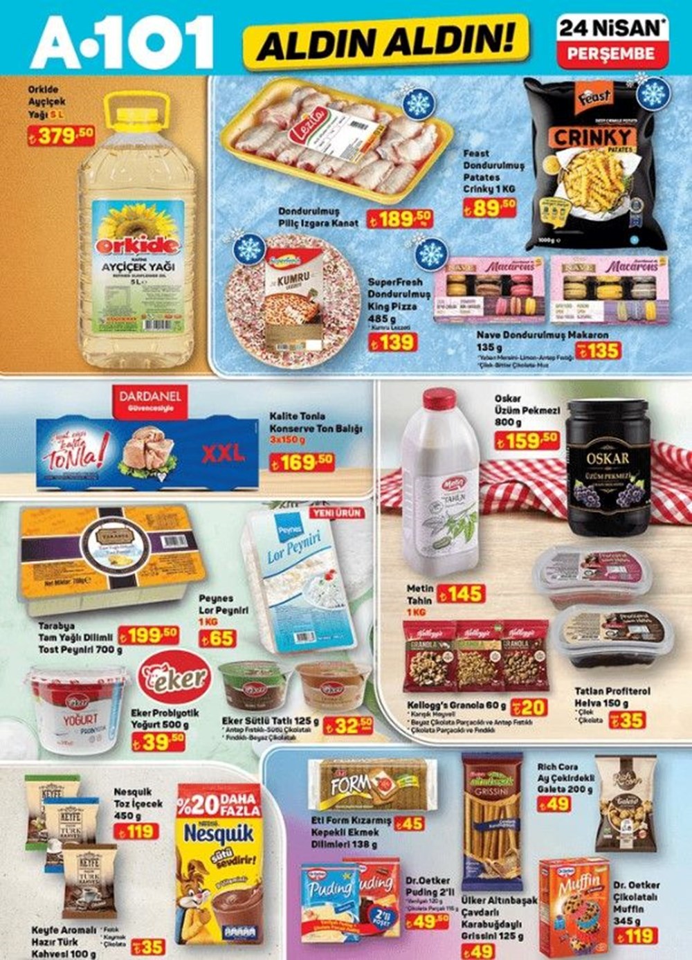 A101'de bu hafta yok yok! A101 aktüel katalog 24 Nisan: A101 marketlerde mesken gereçleri, beyaz eşya, dokuma eserleri, oyuncaklar, mobilya çeşitleri 74 YE5Ml7Ciw0arDjvFtN QLg