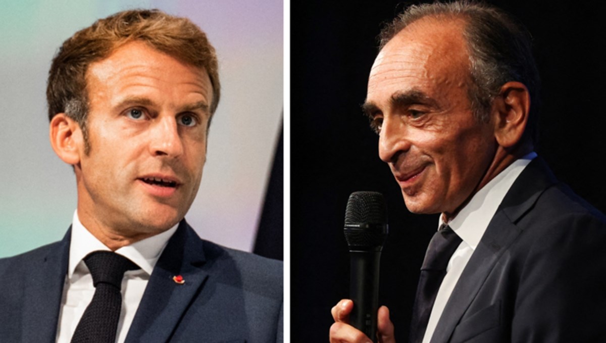 Macron'dan aşırı sağcı cumhurbaşkanı adayı Zemmour'a işitme cihazı kullanma önerisi