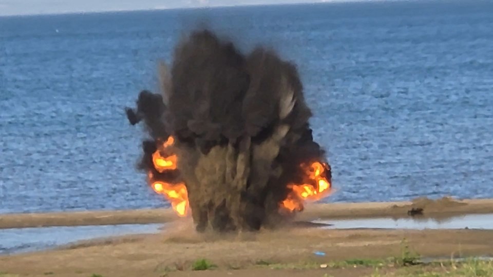 Piknikte oyun oynayan çocuk patlamamış top mermisi buldu - 1